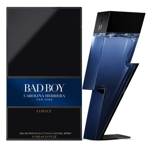 Carolina Herrera Bad Boy Cobalt  for Men 100 ML Eau de Parfum Spray קרולינה הררה באד בוי קובלט אדפ לגבר 100 מ"ל