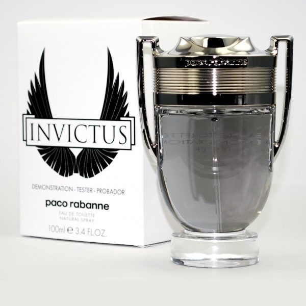 Paco Rabanne Invictus EDT 100 ML Tester טסטר בושם לגבר אינויקטוס פאקו ראבן אדט 100 מ"ל