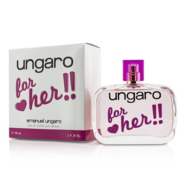 Emanuel Ungaro For Her 100 ml Edt אונגארו פור היר א.ד.ט 100 מ"ל