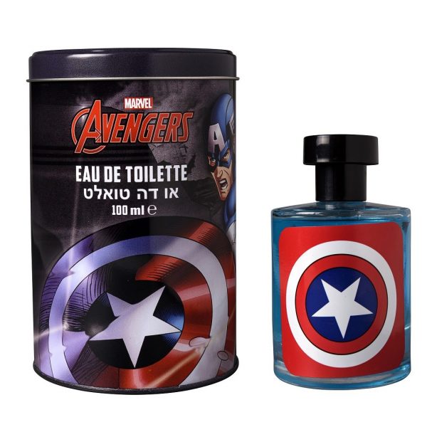 Marvel Avengers Captain America 100 ml EDT Steel Box דיסני בושם קפטן אמריקה 100 מ