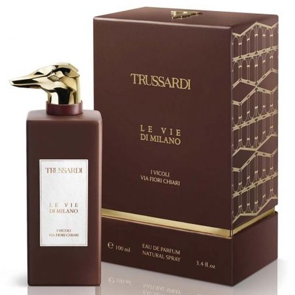 Trussardi Collection Le Vie Di Milano I Vicoli Via Fiori Chiari EDP 100 ml Women טרוסרדי איי ויקולי ויה פיורי צ'יארי אדפ יוניסקס 100 מ"ל
