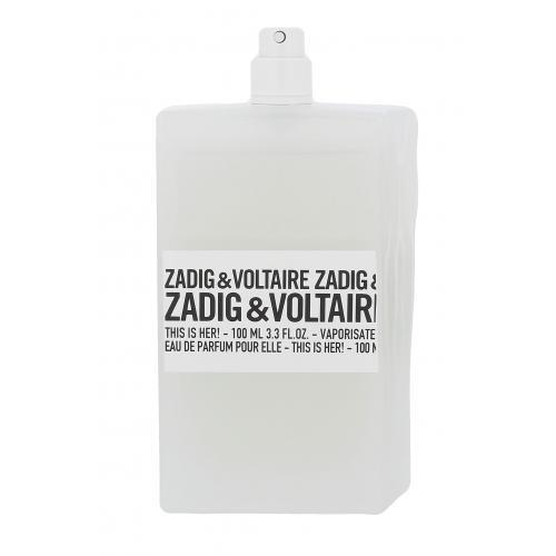 Zadig & Voltaire This Is Her EDP Women Refill Travel Spray 10 ML מגיע במיכל אישי  למילוי חוזר 10 מ"ל