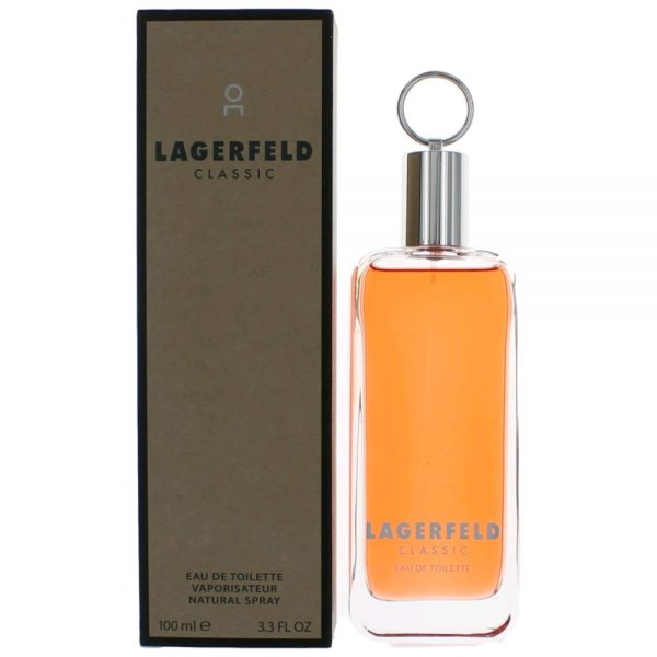 Lagerfeld Classic 100 ml Eau de Toilette Spray for men קרל לגרפלד קלאסיק א.ד.ט 100 מ''ל בושם לגבר