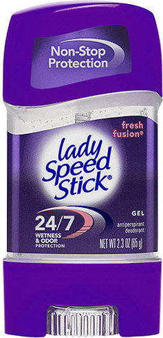 Lady Speed Stick Deodorant Gel 24/7 antiperspirant fresh fusion ליידי ספיד סטיק ג'ל 24/7 פרש פיוז'ן