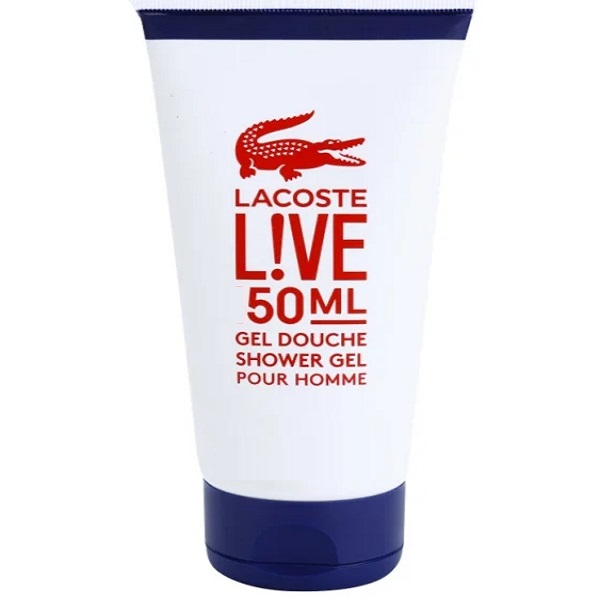 Lacoste Live Shower Gel 50 ml לקוסט ג'ל רחצה 50 מ"ל