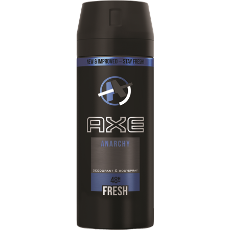 AXE Anarchy 150 ml Deo Spray אקס דאו חדש ספריי אנרכי לגבר