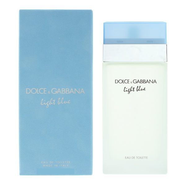 Dolce &amp; Gabbana Light Blue Women EDT 200 ML דולצ'ה גבאנה לייט בלו א.ד.ט 200 מ"ל בושם לאישה