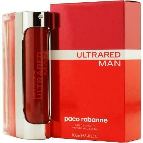 Paco Rabanne Ultrared Men EDT Spray 100 ML פאקו רבן אלטרהרד אדט 100 מ"ל בושם לגבר