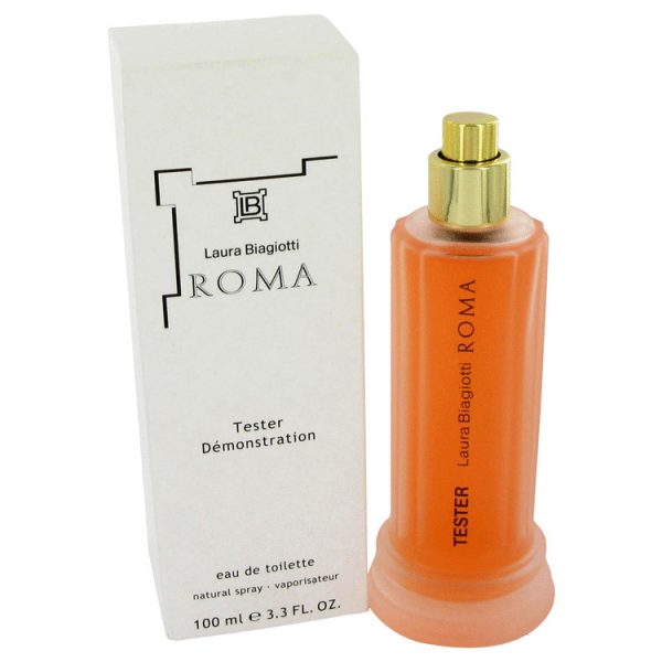 Tester Laura Biagiotti ROMA EDT  100 ML טסטר 100 מ"ל רומא בושם לאישה