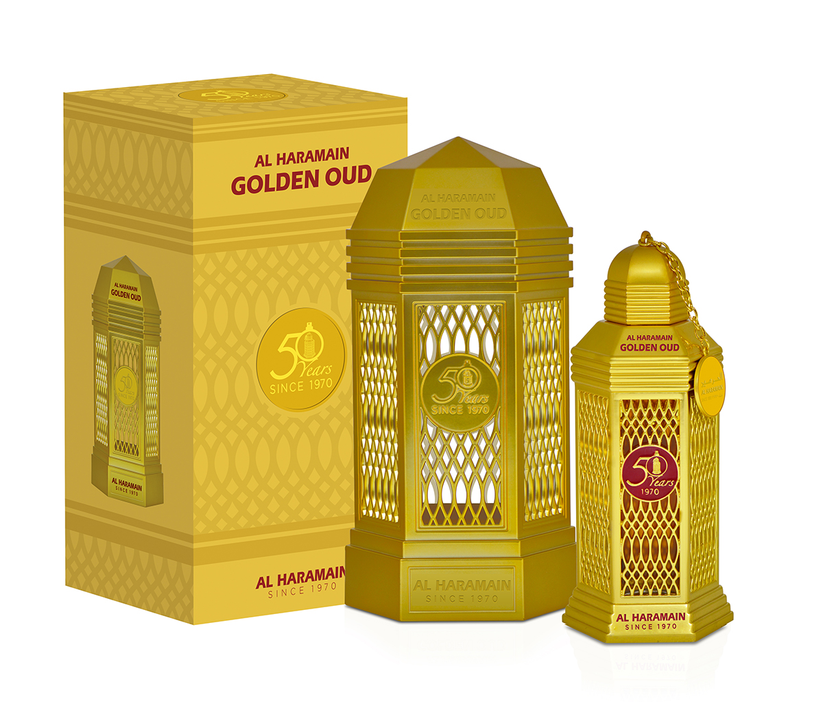 Al Haramain GOLDEN OUD Women Edp 100 ml אל הרמין גולדן אוד אדפ 100 מל