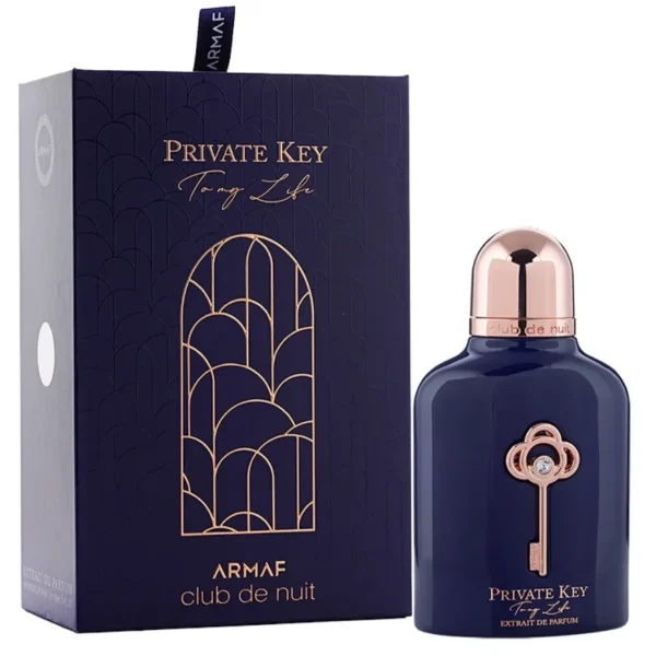 Armaf Private Key To My Life Unisex Extrait De Parfum 100 ml Tester טסטר ארמאף טו מיי לייף אדפ יוניסקס 100 מ"ל