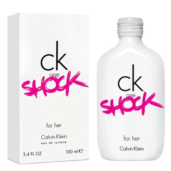 Calvin Klein CK One Shock for Her EDT 100 ML קלווין קליין סי קיי אווין שוק אדט 100 מ"ל בושם לאישה