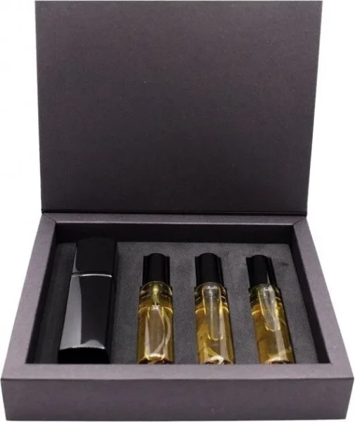Franck Boclet Cafe Unisex EDP Set 20 ml Travel Spray & 3 Refill Bottle 20 ml פרנק בוקלט קפה בושם יוניסקס סט של 3 אדפ 20 מ"ל עם בקבוק מילוי