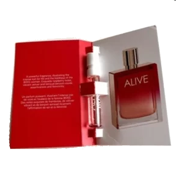 Hugo Boss Alive Parfum 1.2ml VIAL הוגו בוס אלייב דוגמית בושם בקבוקון 1.2 מ״ל