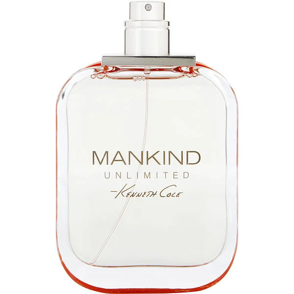 Kenneth Cole Mankind Unlimited 100 ml EDT Man Tester טסטר קנת קול מאנקינד אנלימיטד אדט לגבר 100 מ"ל