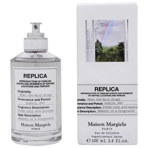 Maison Margiela Replica When The Rain Stop Unisex EDT 100 ml מייסון מרגיאלה רפליקה וואן זה ראין סטופס אדט 100 מ"ל