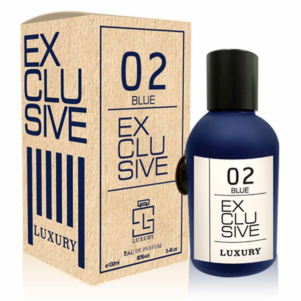 Luxury Exclusive 02 Blue Unisex Eau De Parfum 100 ml