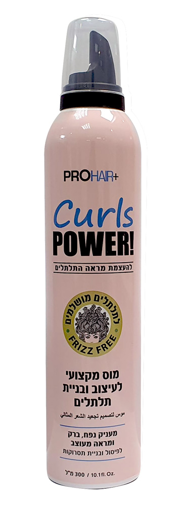PRO HAIRמוס לעיצוב שיער מתולתל 300מ"ל