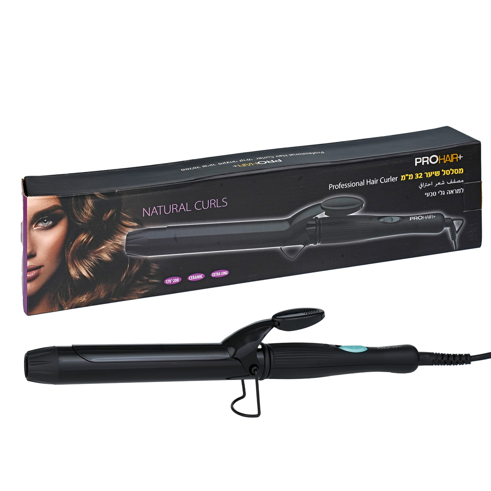 PRO HAIRמסלסל שיער מקצועי קוטר 32