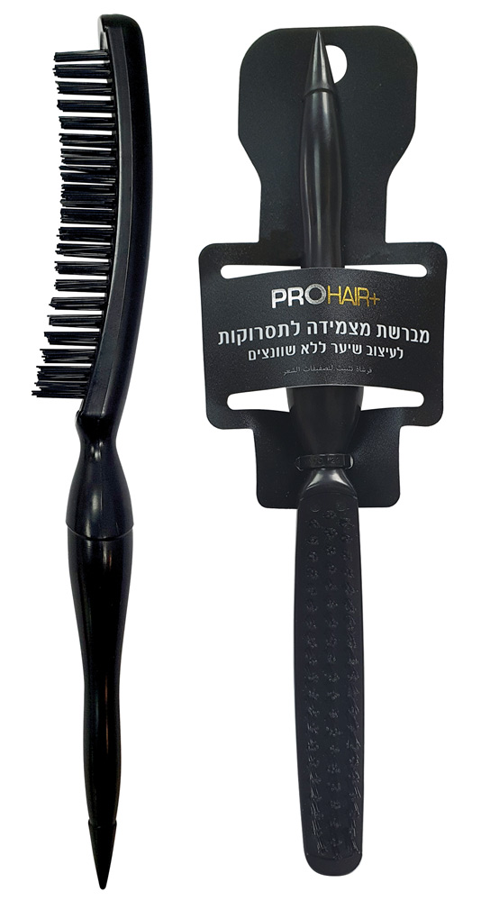PRO HAIRמברשת מצמידה לתסרוקת