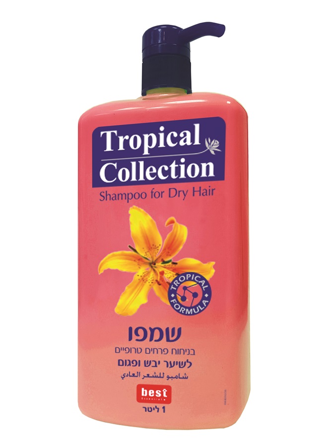 טרופיקל שמפו לשיער יבש ופגום 1ליטר