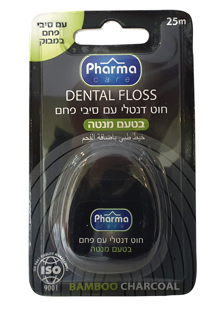 פארמה קאר חוט דנטלי פחם 25מ