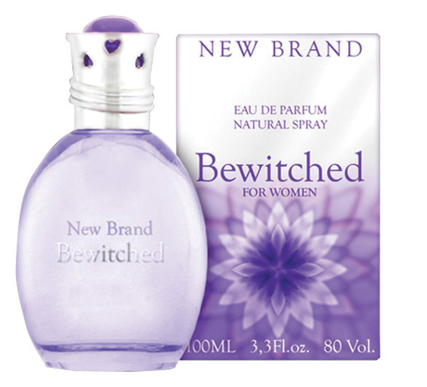 New Brand Bewitched by for Women EDP 100 ML Spray ניו ברנד ביוויטצד בושם לאשה אדפ 100 מ"ל