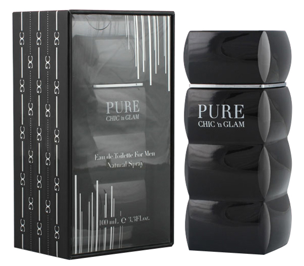 Chic 'N Glam Men's Pure EDT שיק&גלאם פיור בושם לגבר אדט 100 מ"ל