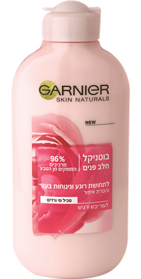 גרנייה בוטניקס חלב פנים ורדים 200מל