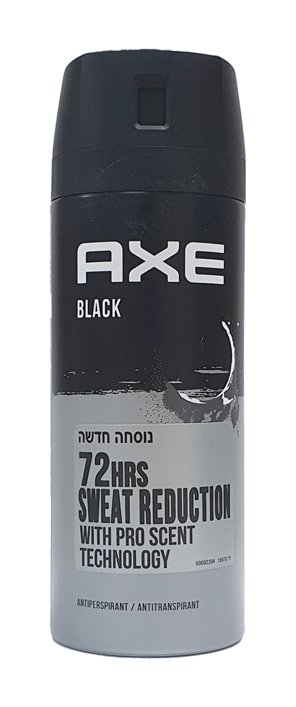 אקס דאו ספריי  בושם לגבר  אנטיפרספירנט בלאק