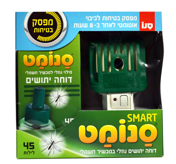סנומט סמארט-דוחה יתושים נוזלי 45לילות