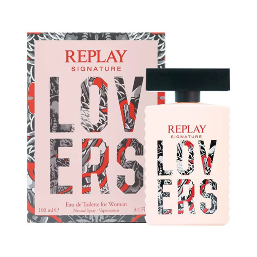 סיגנטור לאברס אדט לאישה 100 מ"ל - ריפליי Replay - Signature Lovers EDT For Women 100ML