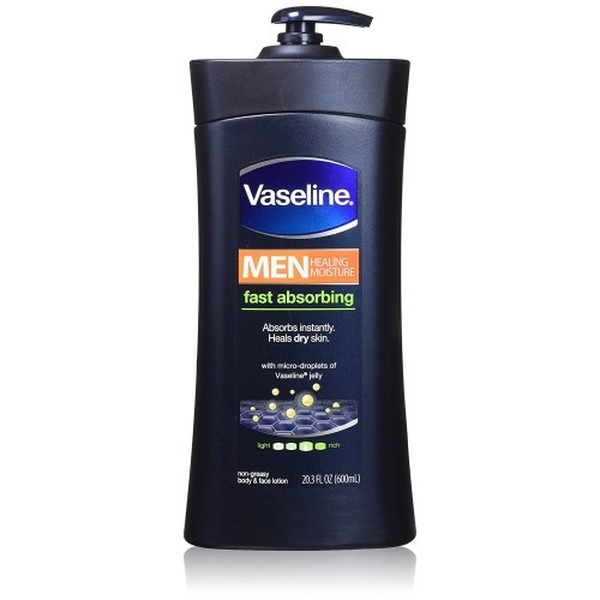 Vaseline Intensive Care Body Lotion Men 600 ml וזלין קרם גוף לגבר