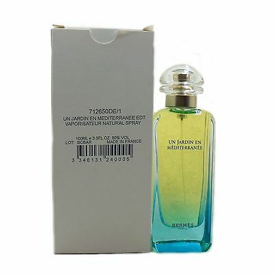 Hermes Un Jardin En Mediterranee Eau De Toilette 100 ml Tester טסטר הרמס און ז'ארדן א מדיטראנה א.ד.ט 100 מ"ל