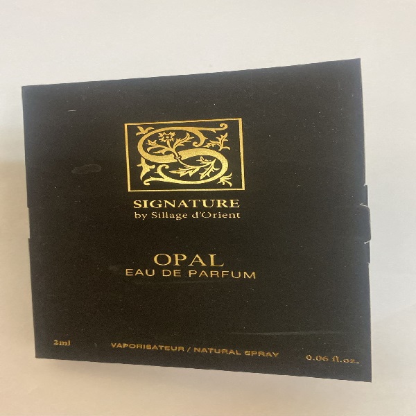 Sillage D'Orient Signature Opal EDP 2 ml Vial דוגמית סיגנטור אופל אדפ יוניסקס 2 מ"ל