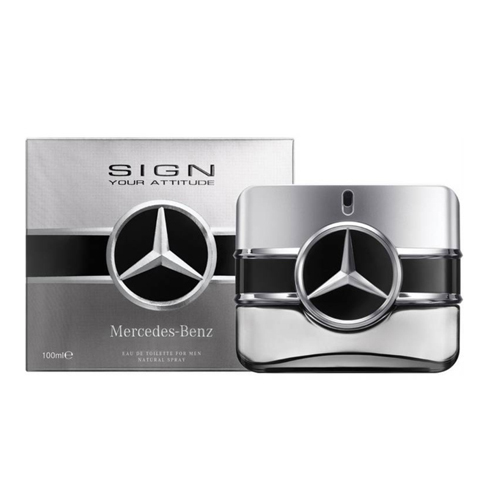 סיין יור אטיטיוד אדט לגבר 100 מ"ל - מרצדס Mercedes - Sign Your Attitude EDT For Men 100ML