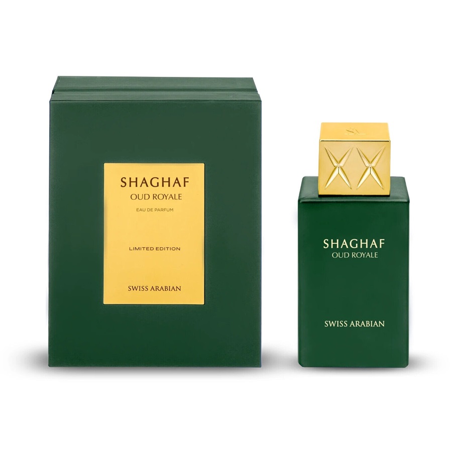 Swiss Arabian - Shaghaf Oud Royale EDP Unisex 75ML סוויס ערביאן שאהף אוד רויאל לימיטד אדישן   בושם יוניסקס  אדפ 75מ"ל