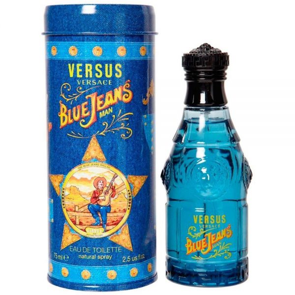 Versace Blue Jeans 75 ML EDT ורסצ'ה בלו ג'ינס אדט 75 מ"ל בושם לגבר