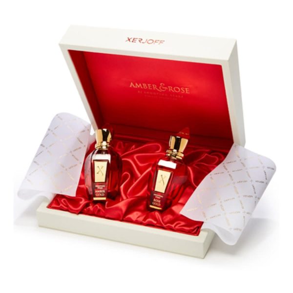 Xerjoff Shooting Stars Amber Gold + Rose Gold EDP Unisex 50 ML קסרג'וף שוטינג סטארס מארז אמבר גולד + רוז גולד אדפ יוניסקס 50 מ"ל