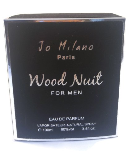 Jo Milano Paris Wood Nuit for Men 100 ML Eau De Parfum ג'ו מילאנו אוד נואי אדפ לגבר 100 מ"ל
