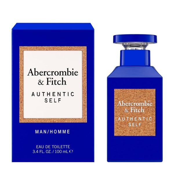 Abercrombie Fitch Authentic Self Eau De Toilette Spray 100 ML אברקומבי אותנטיק אדט לגבר 100 מ"ל
