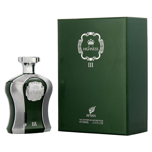 Afnan His Highness III Green EDP For Men 100 ML אפנאן היס היינס III גרין אדפ לגבר 100 מ"ל