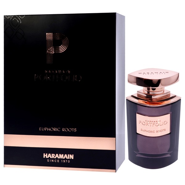 Al Haramain Portfolio Euphoric Roots EDP 75 Ml אל הרמיין יופוריק רוטס אדפ יוניסקס 75 מ"ל