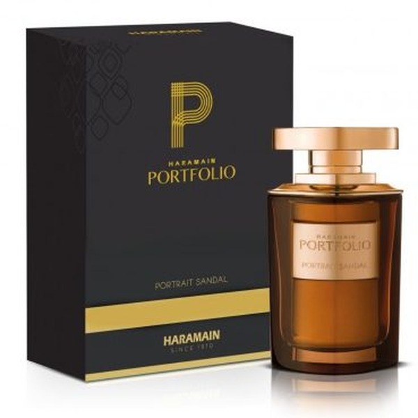 Al Haramain Portfolio Portrait Sandal EDP 75 ml בושם אל חרמיין פורטפוליו פורטרייט סנדאל אדפ יוניסקס 75 מ"ל
