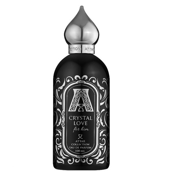 Attar Collection Crystal Love For Him Eau De Parfum 100 ml TESTER בושם לגבר טסטר אטאר קולקשן קריסטל לאב 100 מ''ל