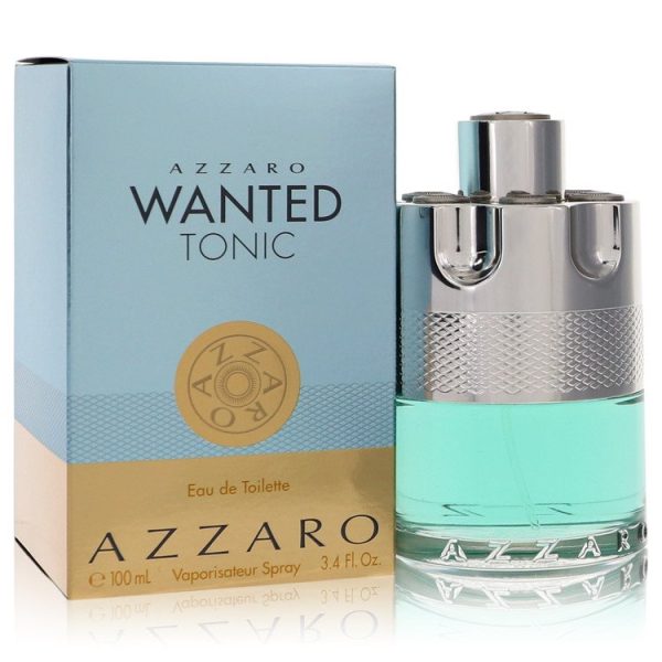Azzaro Wanted Tonic Men EDT 100 ML אזארו וונטד טוניק אדט 100 מ"ל לגבר