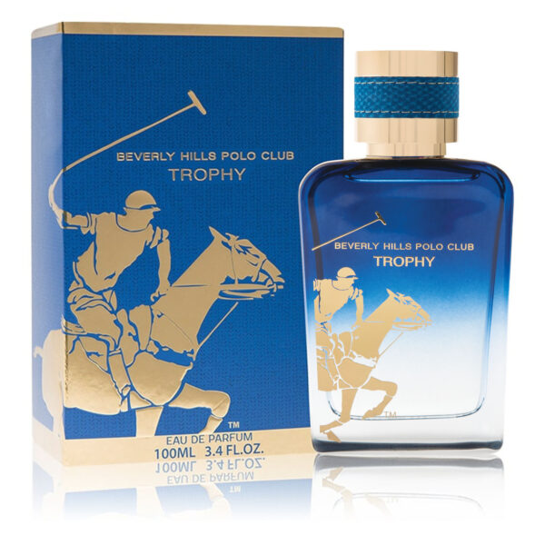 Beverly Hills Polo Club Trophy EDP For Men 100 ML Tester בברלי הילס פולו קלאב טסטר אדפ לגבר 100 מ"ל