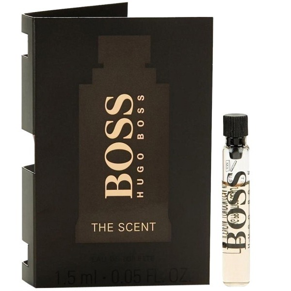 Boss Hugo Boss The Scent Eau De Toilette 1.5 ML Vial הוגו בוס דה סנט אדט דוגמית 1.5 מ"ל