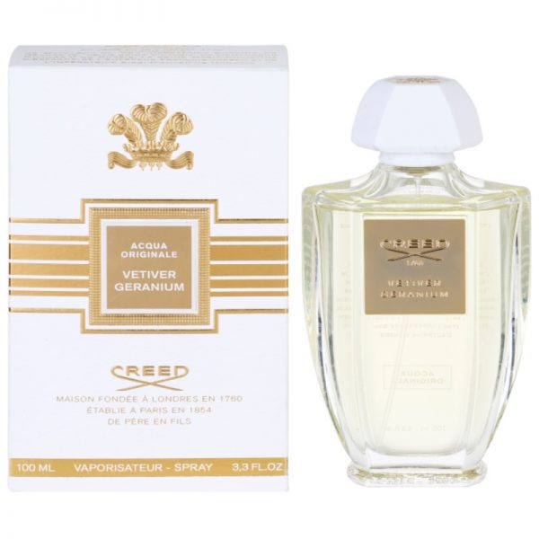 Creed Vetiver Geranium EDP 100 ML קריד וטיבר ג'רניום אדפ 100 מ"ל בושם יוניסקס