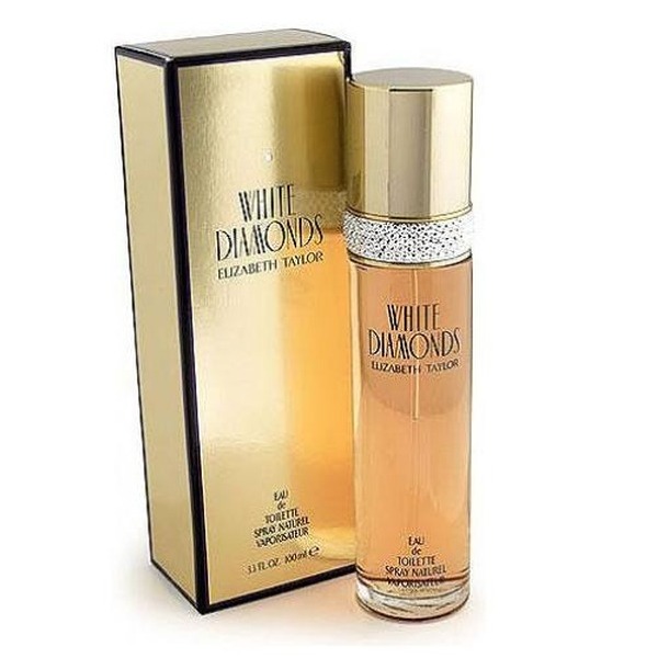 Elizabeth Taylor White Diamonds EDT 100 ML Tester טסטר בושם אליזבט טיילור וויט דימונדס  אדט 100 מ"ל לאשה